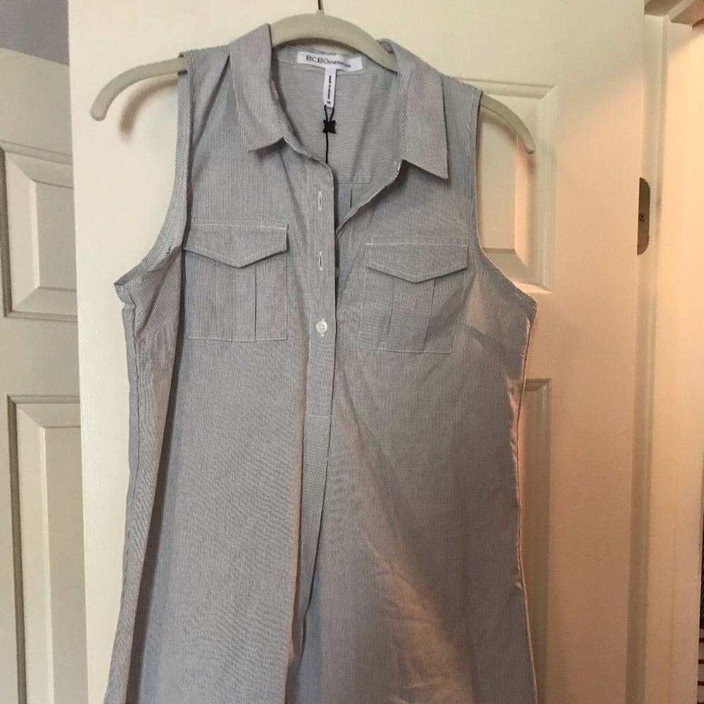 BCBG Generation Button Down Dress